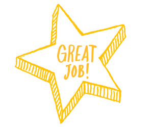 Great Job gold star